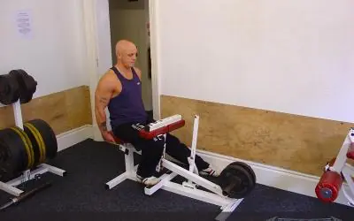 ساق دستگاه نشسته تک پا